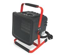Radiateur soufflant électrique mobile Mecafer MH2000 2 000W noir et rouge
