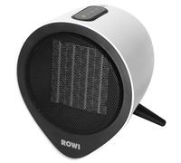 Radiateur soufflant en céramique Rowi 1500 W avec protection anti-basculement et surface Cool Touch