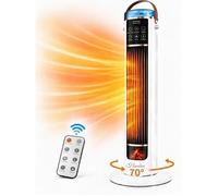 Radiateur soufflant-Havelon- EcoSec-65CM 2000W Télécommande-Oscillation 70° Céramique PTC - Fonction humidificateur