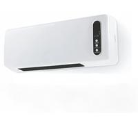 Radiateur soufflant mural à éléments céramiques PTC avec télécommande et minuterie, 2000 watts