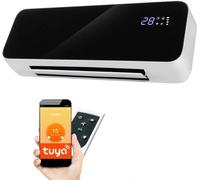 Radiateur soufflant mural Wi-Fi haut de gamme avec télécommande pour un chauffage efficace