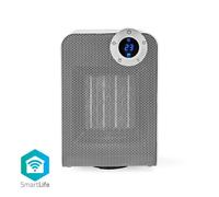 Radiateur soufflant NEDIS 1800 W Thermostat oscillant/bascule/surchauffe WiFi ws WIFIFNH20CWT