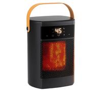 Radiateur soufflant numérique portable en céramique, 1 200 W, réglage de la température de 20 à 45 °C, design compact, technologie de chauffage efficace, fonctionnement ultra-silencieux