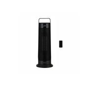 Radiateur soufflant oscillant céramique OCEANIC 2000 W télécommande écran digital Noir