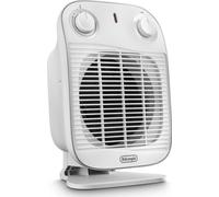 Radiateur Soufflant Salle de Bain DELONGHI HFS50A20.WH, 2000W, IP21, Thermostat Ajustable, Ventilation Été