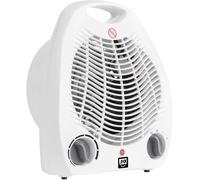 Schuss Home Electronic Radiateur soufflant SHX 01HL2000 2000 W Protection anti-basculement Blanc