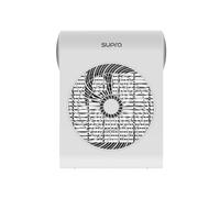 Supra Radiateur soufflant SB2500 2500 W thermostat mécanique, air froid – Blanc