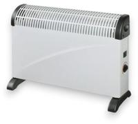 Radiateur soufflant turbo 2000 W avec thermostat et ventilateur, 58 x 20 x H 43 cm