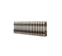 Radiateur Traditionnel à 3 Colonnes 300 x 1010 mm en Acier Métal Brut