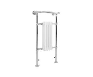 Radiateur Traditionnel Sèche-Serviettes 950 x 480 mm Acier Blanc 4 Colonnes