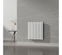 Radiateur tubulaire 'Nore' Blanc 60x60cm Monocouche 449W