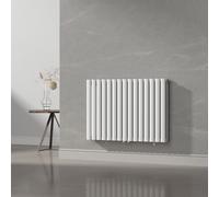 Radiateur tubulaire 'Nore' Blanc 60x90cm Double couche 1180W