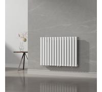 Radiateur tubulaire 'Nore' blanc 60x90cm monocouche 653W