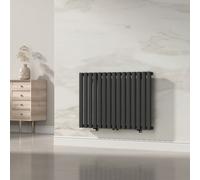 Radiateur tubulaire 'Nore' noir 60x90cm monocouche 653W