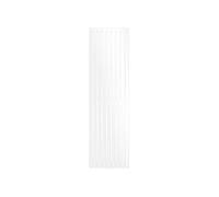 Radiateur vertical - ECD GERMANY - Stella Design - 480 x 1600 mm - Blanc - Eau chaude
