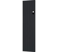 Radiateur vertical - Noir - 1500W, Design moderne
