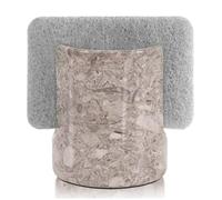 Radicaln Porte-éponge en marbre Oceanic 3,5" Pouce Fait Main Éponge Caddy pour la Cuisine - Décoration de la Maison avec Porte-Évier Éponge, Cuisine Évier Caddy