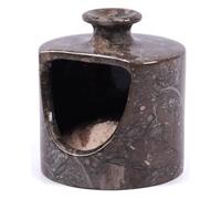 Radicaln Salière marbrée de 11,4 cm faite à la main pour comptoir de cuisine, salière et sucrier pour table