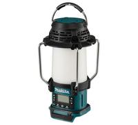 Radio chantier MAKITA DMR055 18V LXT Radio AM/FM + Lanterne LED 260 lm 3W Bleu sarcelle/Noir