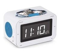 RADIO CLOCK CATS 2 Multicolore motif Cats G