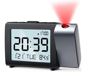 Radio-réveil avec projection – Réveil numérique – Horloge numérique
