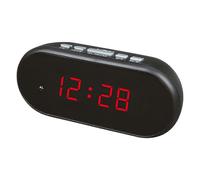 Radio-réveil numérique LED mural, radio-réveil en plastique, réveil numérique LED de table - Cadeau surprise