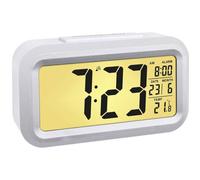 Radio-réveil - TFA Dostmann - Lumio plus - Blanc - Dimensions: 15x11,4x5,4 cm - Horloge intégrée