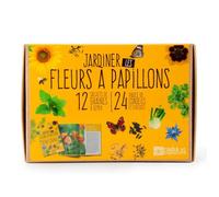 Radis et Capucine - Coffret graines de Fleurs à Papillons