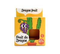 Radis et Capucine - Pot avec coupelle - Fruit du dragon - 8 cm