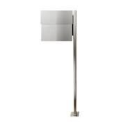 Radius Boîte à lettres sur pied Letterman XXL 2 - Acier inoxydable