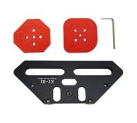 Radius Pochoirs de guidage pour routeur, dispositif d'arrondissement des | Outils à main en aluminium léger pour menuisier, bords de meubles, projets en bois