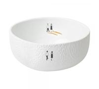 Räder Bol en porcelaine classique avec motif promenade au parc, 8 x 8 cm