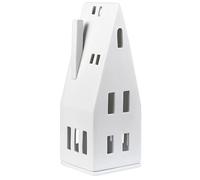 Räder Maison Lumineuse - Toit Pointu en Porcelaine - 20 cm - Blanc