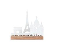 Objet lumineux Silhouette de la ville de Paris Roues - 4045289922182