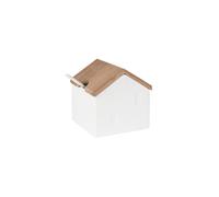 RAEDER Sucrier/Salière 8x8x9cm HÜTTENZAUBER 2 pièces Blanc blanc