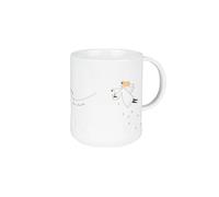 Räder Tasse ange gardien en porcelaine ronde, Classique, Blanc, Réutilisable, Noël, 1 unité