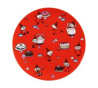 Rätt Start Assiette plate Mumin Lilla My Ø19.8 cm Rouge