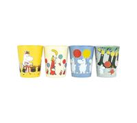 Rätt Start Tasses de collection Mumin Festligheter 15 cl. lot de 4 Multi