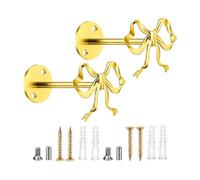 Raffhalter Für Vorhänge Und Gardinen | 2er-Set Dekoration aus Metalllegierung zur Wandmontage | Gardinen-Raffhaken,für Schlafzimmer, Büro, Café, Küche, Balkon, Eingang, Zuhause, Kinderzimmer