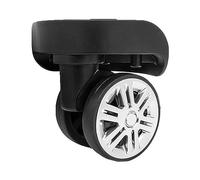 RAFGALDEX Roues de bagage de remplacement roues de valise portable roue de boîtier de chariot pivotante de bagage pour boîtier de chariot de réparation
