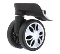 RAFGALDEX Roues de bagage de remplacement roues de valise portable roue de boîtier de chariot pivotante de bagage pour boîtier de chariot de réparation