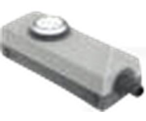 RAFI 1.22.392000 - Boîtier électrique M12 - boîtier gris avec bouton-poussoir