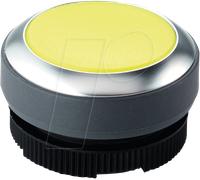 RAFI 39.05.65 - Bouton-poussoir, lentille encastrée 22 mm jaune RAFIX 22 FS+