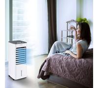 Rafraîchisseur D'air 3en1 DOM473 de réservoir 4L avec une puissance de 80w pour rafraîchir, humidifier et purifier l'air.