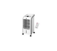 Rafraichisseur d'air 4 en 1 de 4l avec minuterie 80w blanc gris Blanc G