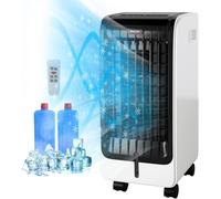 Rafraîchisseur d'air 4 en 1 mobile 6L sans évacuation, auto-oscillation, humidificateur, minuterie