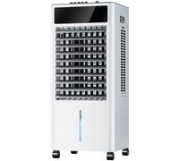 Rafraichisseur d'Air 60W, Climatiseur Portable, Réservoir 10L, Oscillation 90°, Appareil Vertical, 71x30x28cm