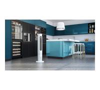 Rafraîchisseur D'air Colonne De 3,5l Avec Minuteur 65w Blanc Noir