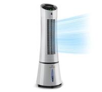 Rafraîchisseur d'air connecté - Klarstein Skycraper Ice Smart - Ventilateur - Purificateur & humidificateur - Gris