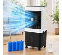 Rafraîchisseur d'Air Évaporatif 35L, Diffuseur de Parfum